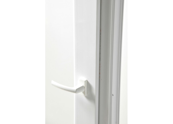 Porta Janela PVC Oscilobatente 88x200 cm com Vidro Duplo | Cando