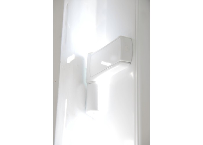 Porta Exterior PVC Alabama Branca Direita - Por Medida