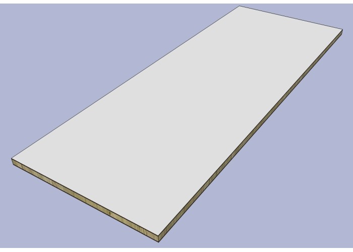 Porta Lisa MDF 65cm com Primário