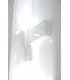 Porta Exterior PVC Painel Liso Branco Esquerda - Por Medida