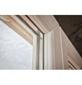 Janela PVC Oscilobatente 100x100 cm com Vidro Duplo | Cando