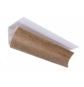 Sanca PVC para Lambri Nogueira 290x2,8x2,8cm - Pack de 2