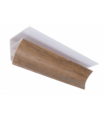 Sanca PVC para Lambri Nogueira 290x2,8x2,8cm - Pack de 2