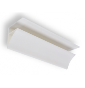 Sanca PVC para Lambri Branco 300x2,8x2,8cm - Pack de 2