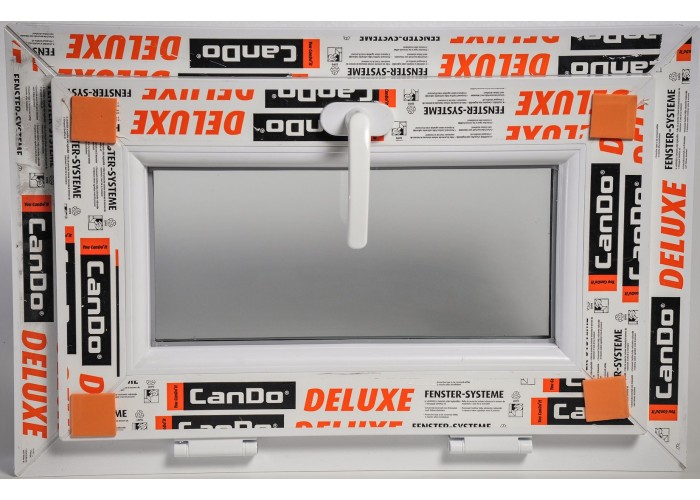 Janela PVC 60x40cm Basculante Vidro Duplo | Cando