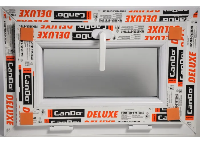 Janela PVC 60x40cm Basculante Vidro Duplo | Cando