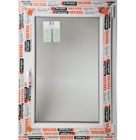 Janela PVC Oscilobatente 70x100 cm com Vidro Duplo | Cando
