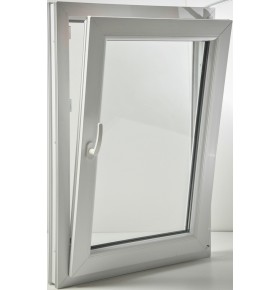 Janela PVC Oscilobatente 70x100 cm com Vidro Duplo | Cando