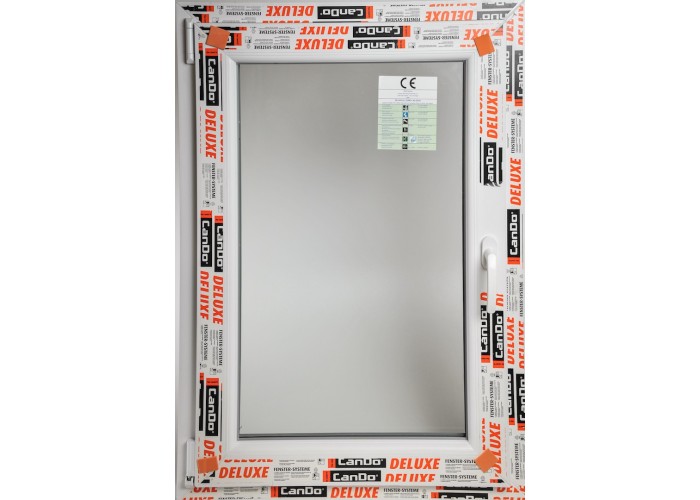 Janela PVC Oscilobatente 70x100 cm com Vidro Duplo | Cando