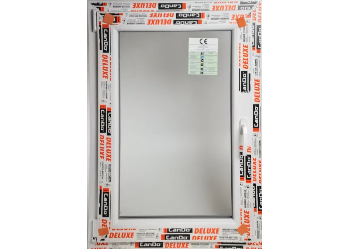 Janela PVC Oscilobatente 70x100 cm com Vidro Duplo | Cando