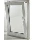 Janela PVC Oscilobatente 70x100 cm com Vidro Duplo | Cando