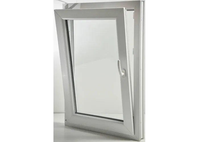 Janela PVC Oscilobatente 70x100 cm com Vidro Duplo | Cando