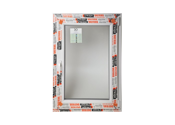 Janela PVC Oscilobatente 80x100 cm com Vidro Duplo | Cando