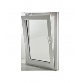 Janela PVC Oscilobatente 80x100 cm com Vidro Duplo | Cando