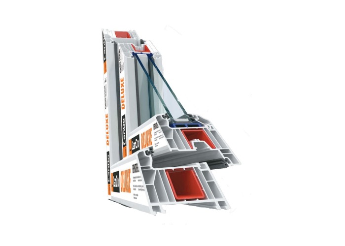 Janela PVC Oscilobatente 110x100 cm com Vidro Duplo | Cando