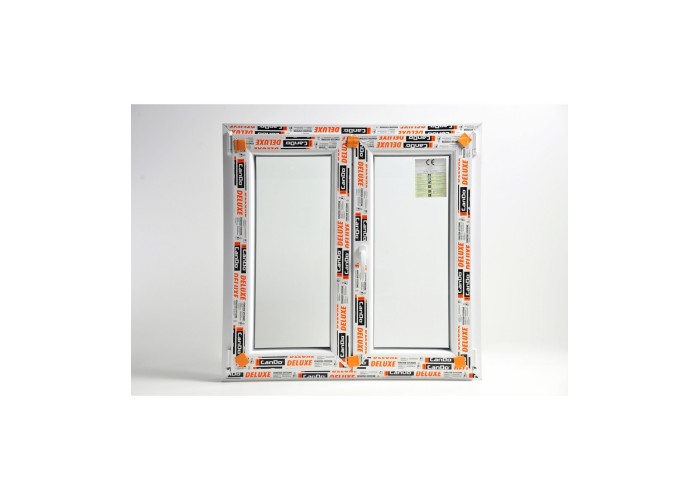 Janela PVC Oscilobatente 110x100 cm com Vidro Duplo | Cando