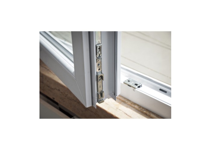 Janela PVC Oscilobatente 110x100 cm com Vidro Duplo | Cando