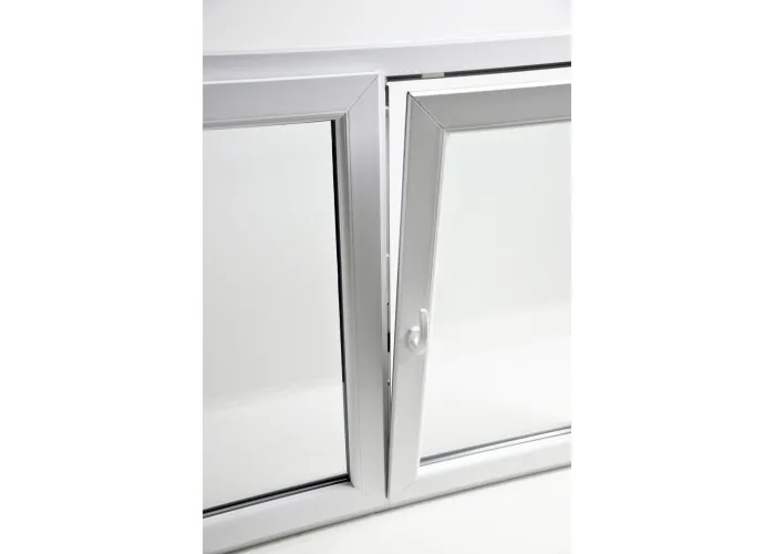 Janela PVC Oscilobatente 110x100 cm com Vidro Duplo | Cando