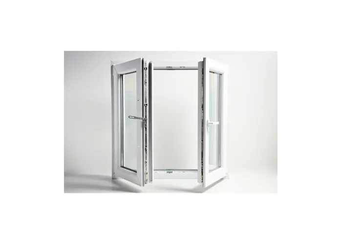 Janela PVC Oscilobatente 110x100 cm com Vidro Duplo | Cando