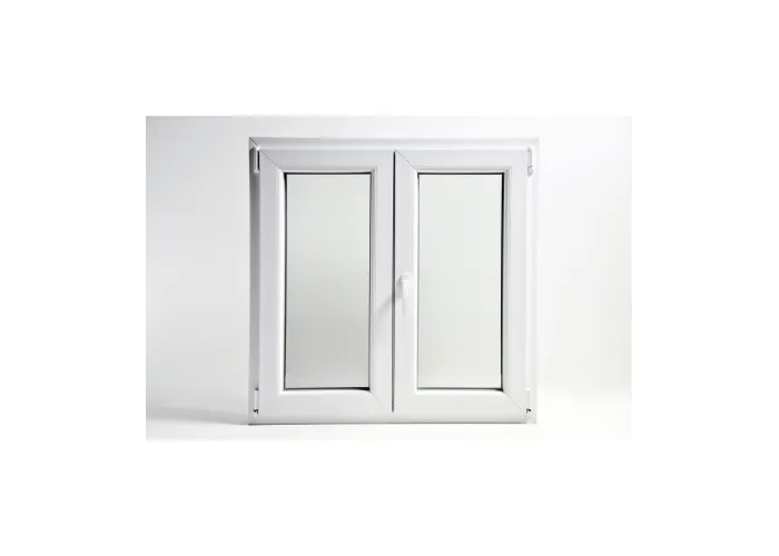 Janela PVC Oscilobatente 110x100 cm com Vidro Duplo | Cando