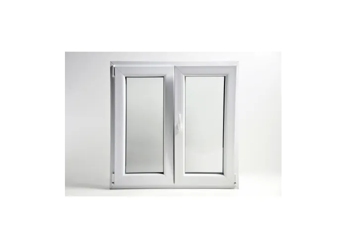 Janela PVC Oscilobatente 110x100 cm com Vidro Duplo | Cando