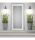 Porta Exterior PVC Vidro Duplo Fosco 90x200cm Direita