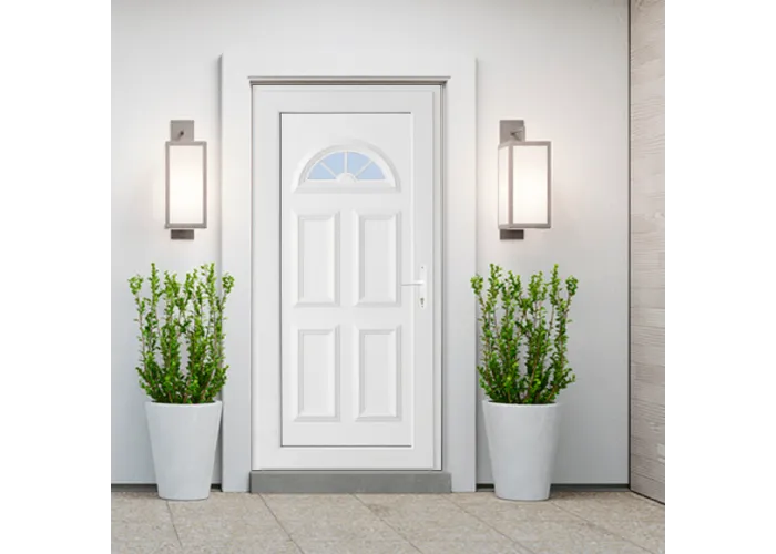 Porta Exterior PVC Ibiza 90x200cm Esquerda