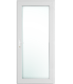 Porta Exterior PVC Vidro Duplo Transparente 80x200cm DIREITA