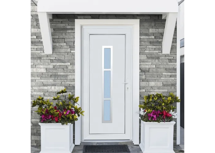Porta Exterior PVC Alabama 98x208cm Esquerda