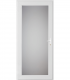 Porta Exterior PVC Vidro Duplo Fosco 80x200cm Esquerda
