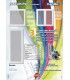 Janela PVC Oscilobatente 90x100 cm com Vidro Duplo | Cando