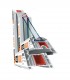 Janela PVC Oscilobatente 90x100 cm com Vidro Duplo | Cando