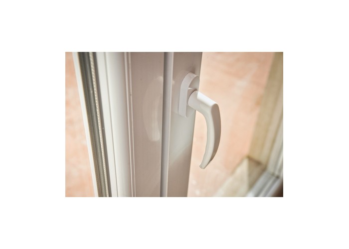 Janela PVC Oscilobatente 90x100 cm com Vidro Duplo | Cando