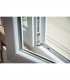 Janela PVC Oscilobatente 90x100 cm com Vidro Duplo | Cando