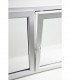 Janela PVC Oscilobatente 90x100 cm com Vidro Duplo | Cando