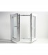 Janela PVC Oscilobatente 90x100 cm com Vidro Duplo | Cando