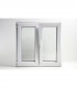 Janela PVC Oscilobatente 90x100 cm com Vidro Duplo | Cando