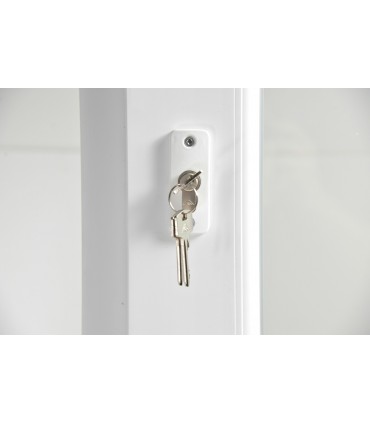 Porta Janela PVC 80x200cm Oscilobatente ESQUERDA Chave e Puxador Interior e Exterior Vidro Duplo CANDO