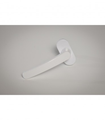 Porta Janela PVC 80x200cm Oscilobatente ESQUERDA Chave e Puxador Interior e Exterior Vidro Duplo CANDO