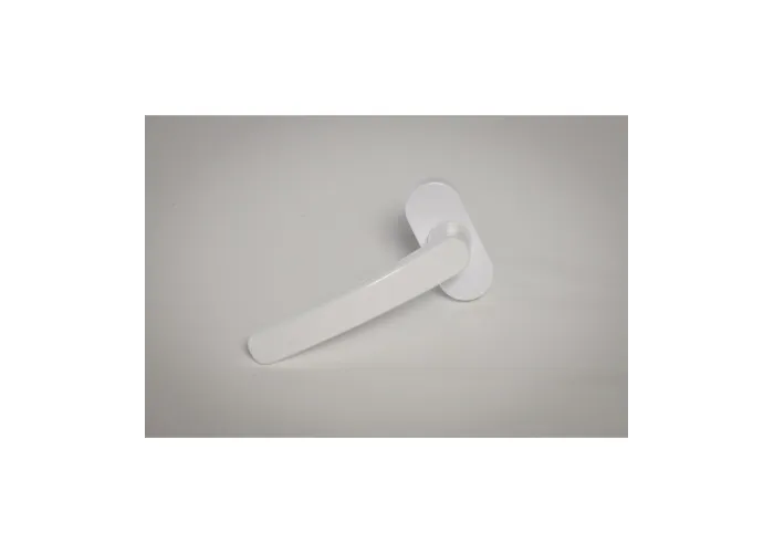Porta Janela PVC Oscilobatente 80x200 cm com fechadura e Vidro Duplo | Cando