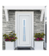 Porta Exterior PVC Alabama 90x200cm Direita