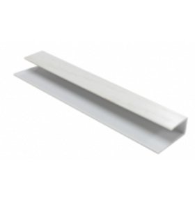 Perfil Remate PVC para Lambri Decapé 290x2x1cm - Pack de 2
