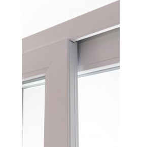 Porta Janela de Correr PVC com Estore Vidro Duplo Aluplast - Por Medida