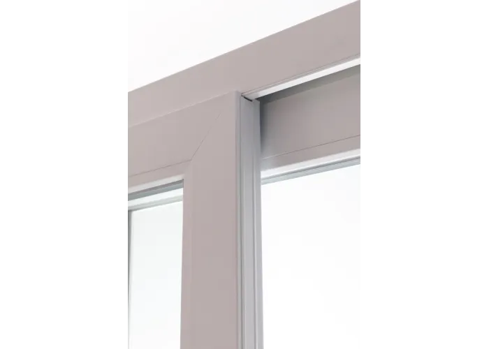 Porta Janela de Correr PVC com Estore Vidro Duplo Aluplast - Por Medida