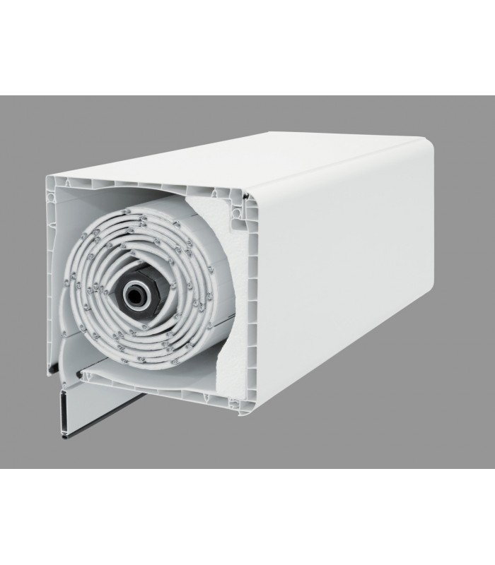 Porta Janela de Correr PVC com Estore Vidro Duplo Aluplast - Por Medida