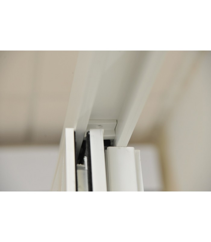 Porta Janela de Correr PVC com Estore Vidro Duplo Aluplast - Por Medida