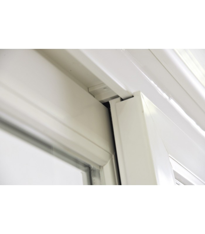 Porta Janela de Correr PVC com Estore Vidro Duplo Aluplast - Por Medida