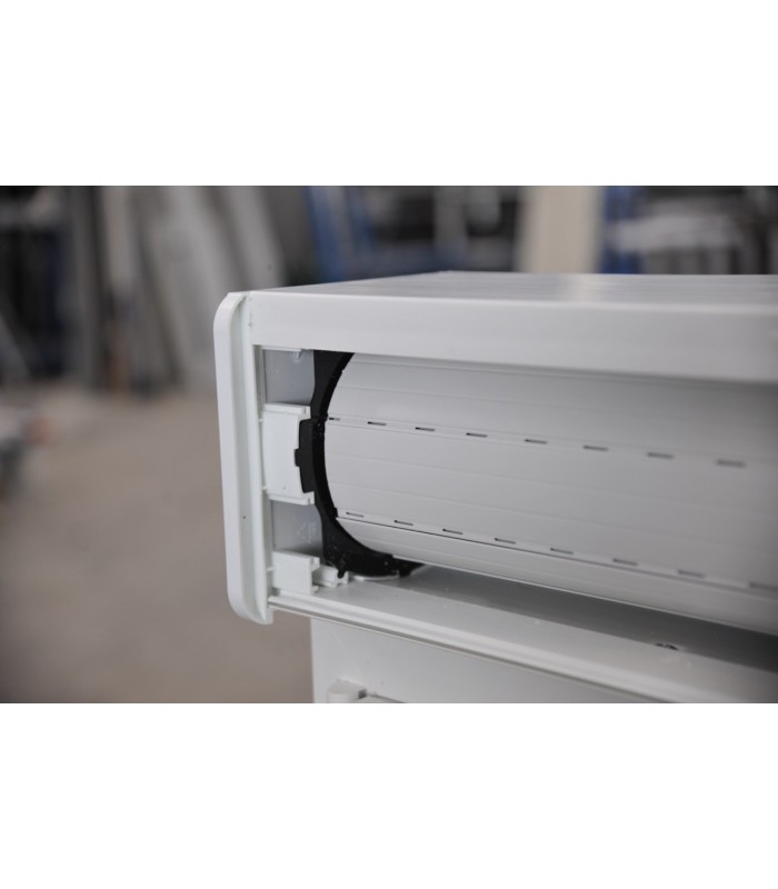 Porta Janela de Correr PVC com Estore Vidro Duplo Aluplast - Por Medida