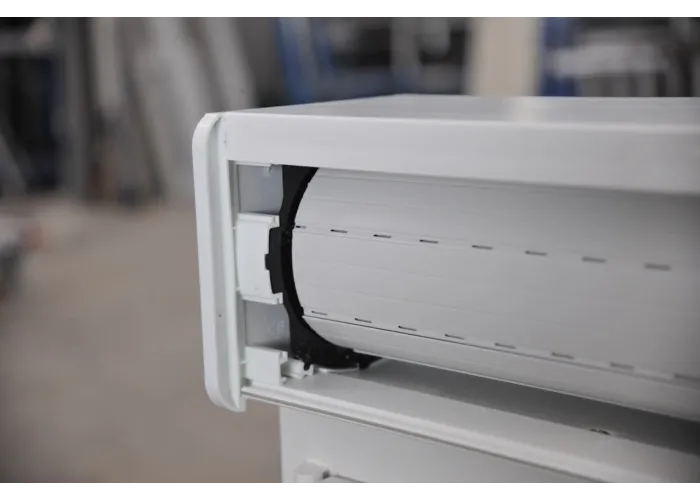 Porta Janela de Correr PVC com Estore Vidro Duplo Aluplast - Por Medida