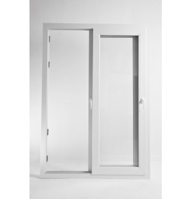 Porta Janela de Correr PVC Por Medida Vidro Duplo Aluplast - Por Medida